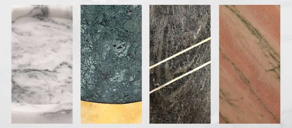 Tones and texture of marble