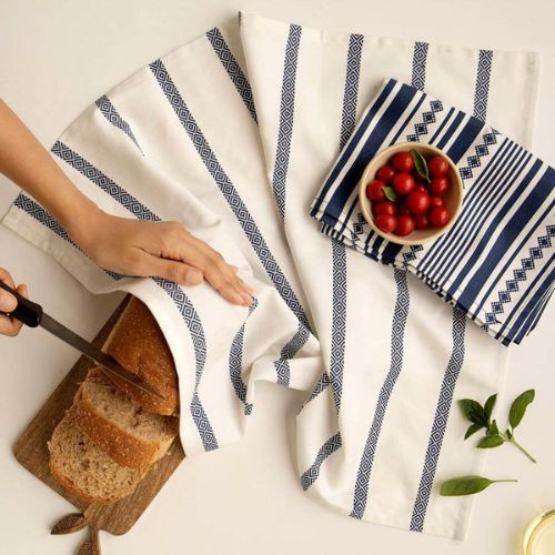 Handwoven pure cotton dish towels