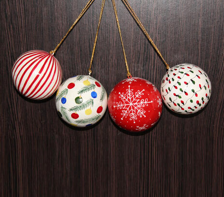 Hand painted Christmas Ornaments