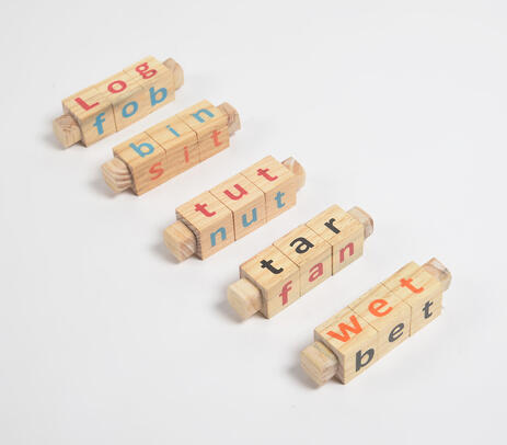 Kids eco-friendly phonics toy