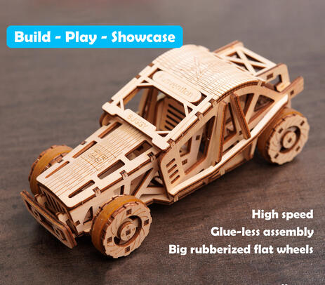 DIY mechanical buggy car model