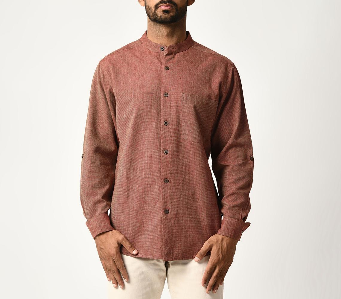 Handwoven cotton shirt