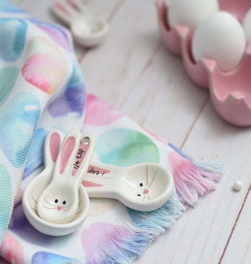 Bunny shaped spoons