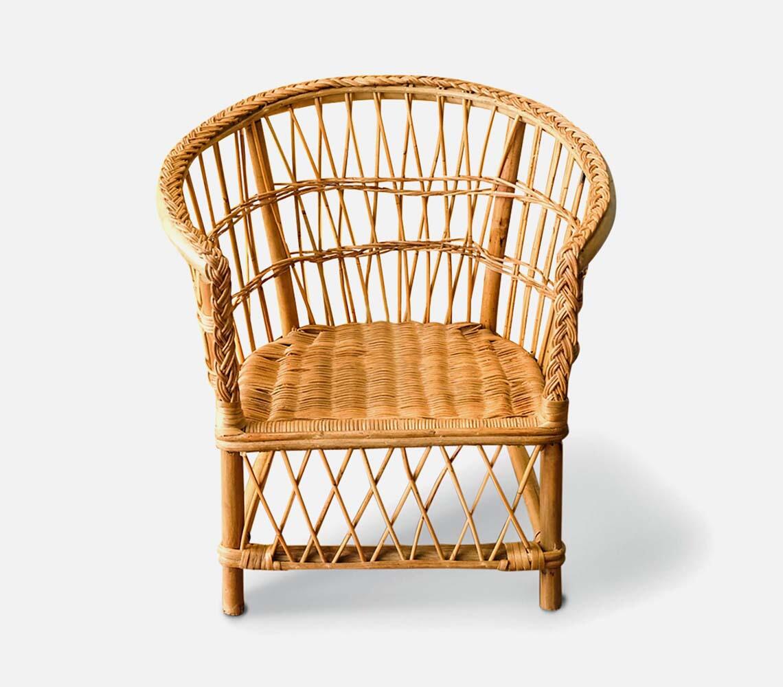 Rattan patio chair for kids