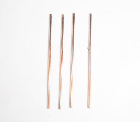 Eco-friendly classic copper solid straws