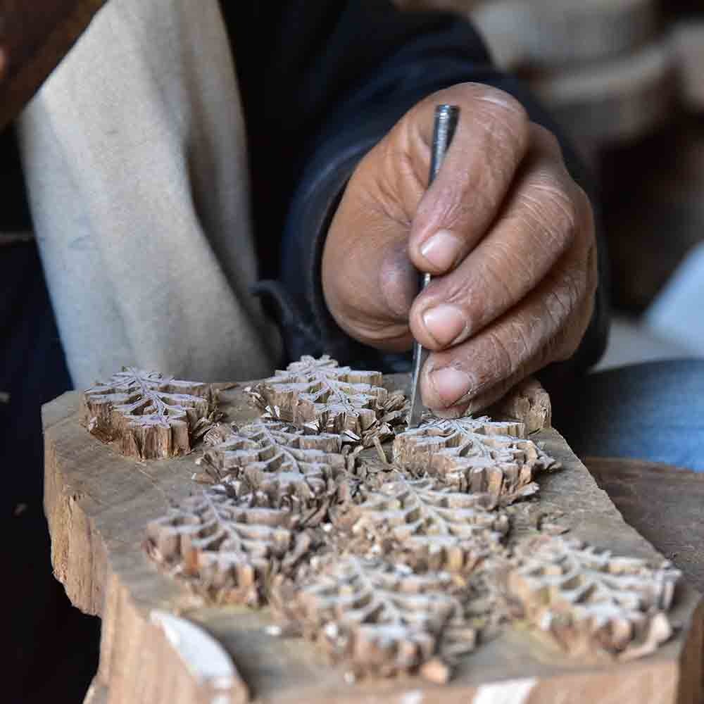 Bagru block printing