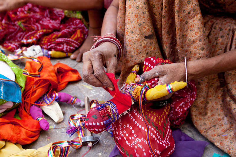 Making of kathputli