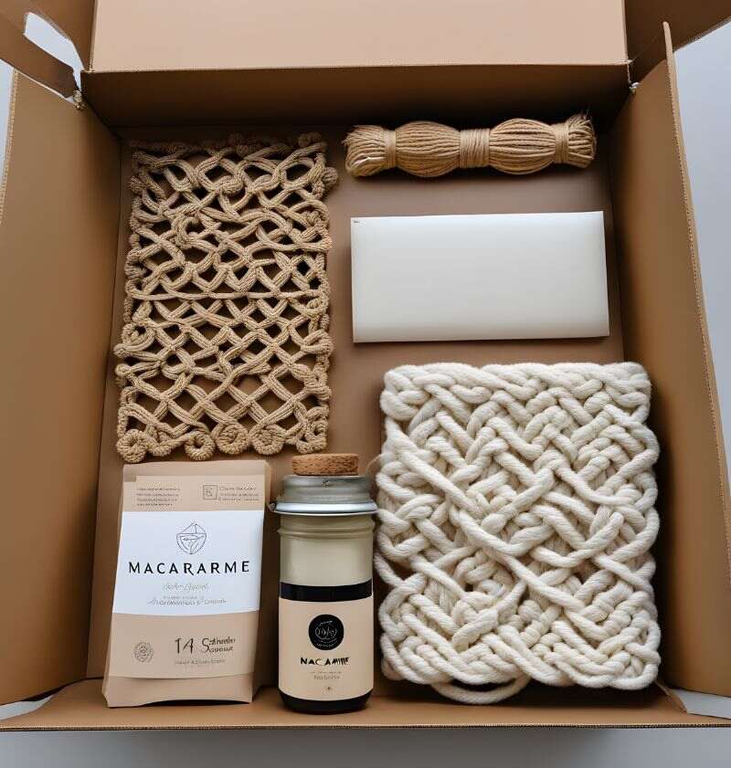 A macrame kit