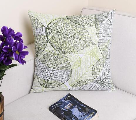 Printed multicolor cotton cushion cover