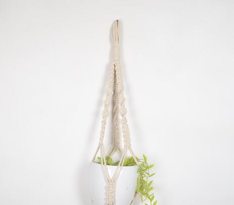 Macrame hanging plant holder