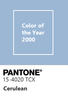 Pantone Color of the Year 2000