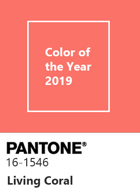Pantone Color of the Year 2019 Qalara Living Coral
