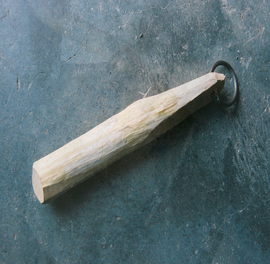 A wooden gong