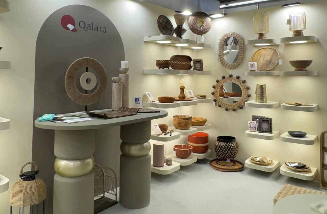 Featured image- Qalara's booth at Ambiente 2024