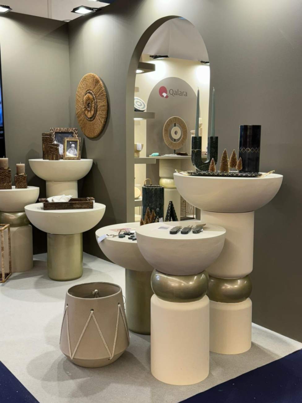 Qalara's booth at Ambiente 2024