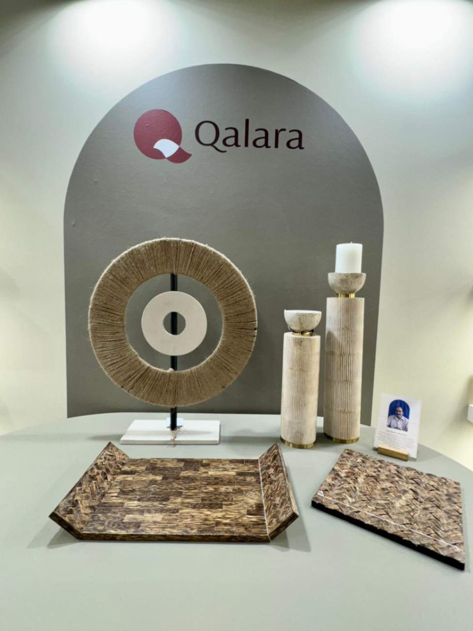 Qalara's booth at Ambiente 2024