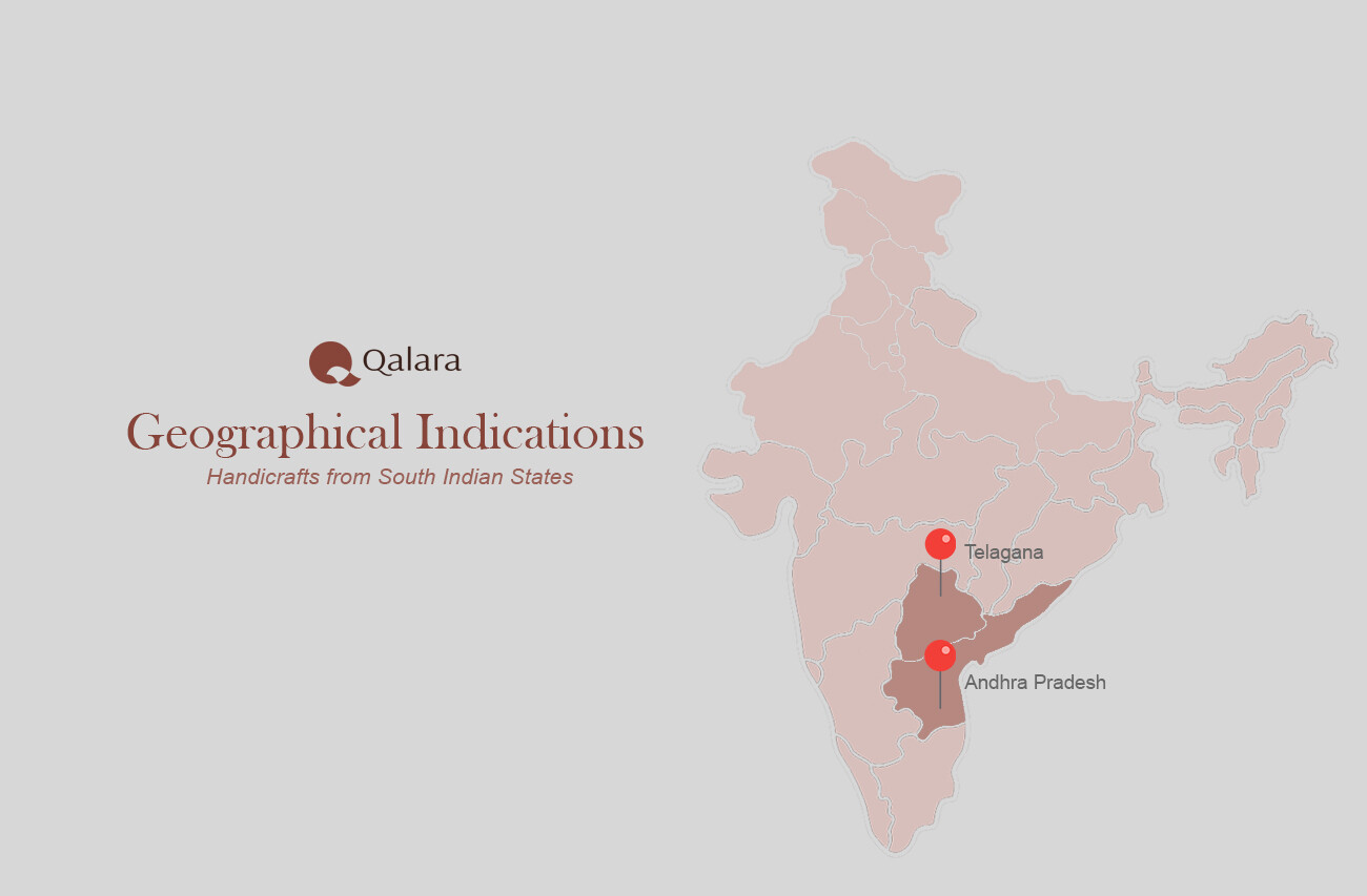 Map of India highlighting out the states of Andhra Pradesh and Telangana
