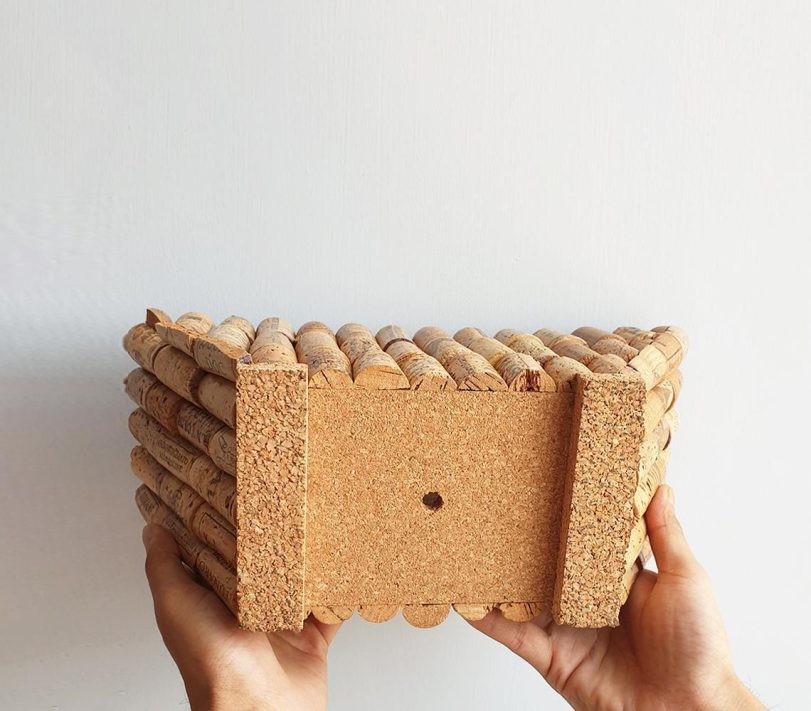 Cork boat-shaped planter wholesale | Qalara
