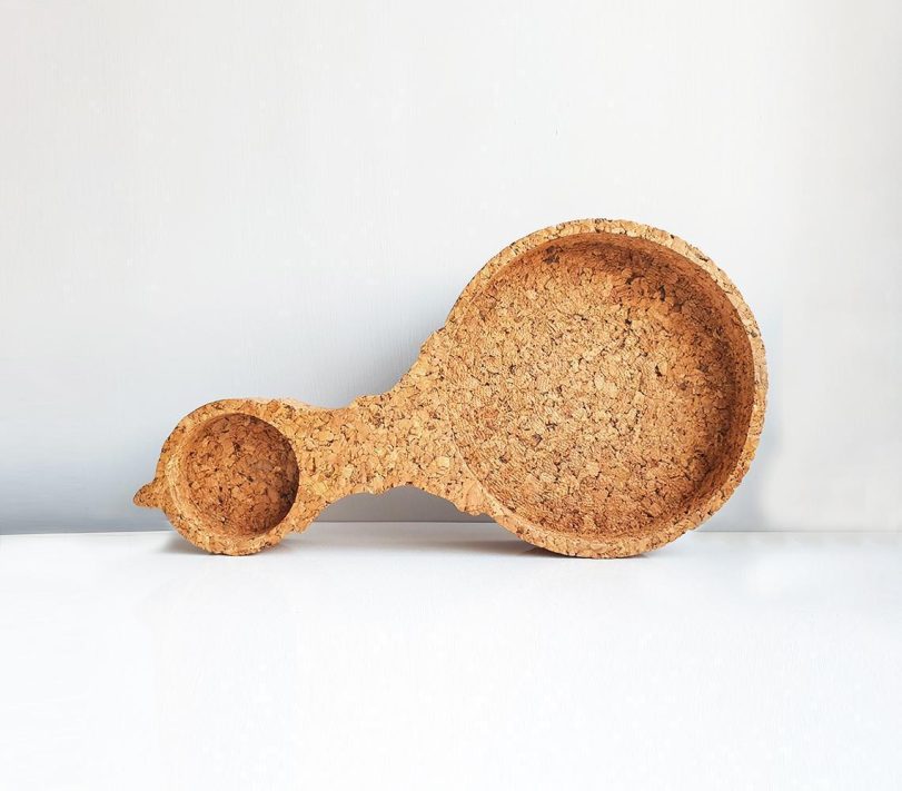 Cork wine tray