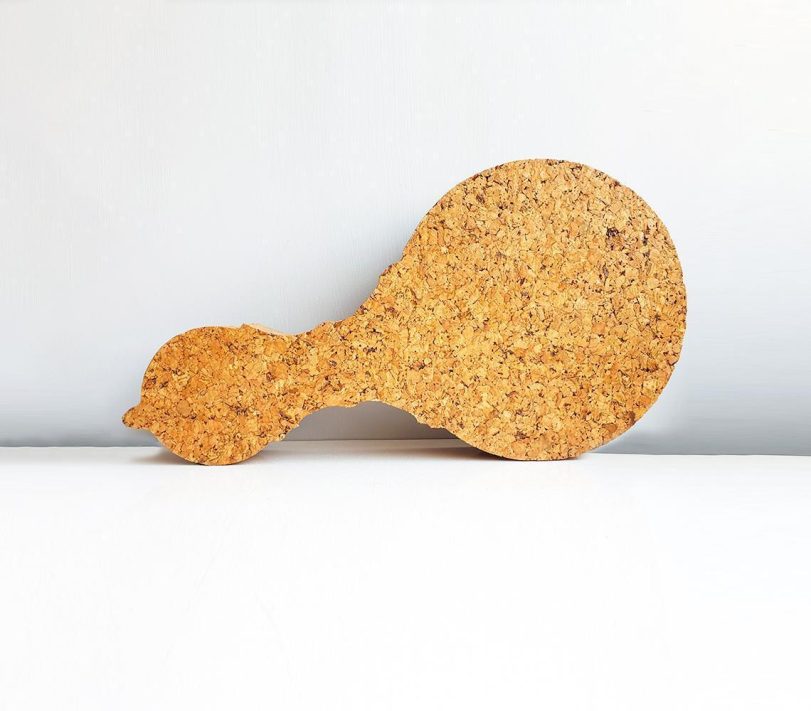 Cork wine tray