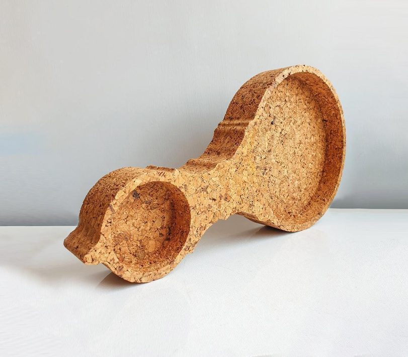 Cork wine tray
