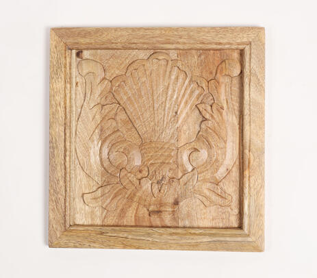 Hand carved wooden classic wall art