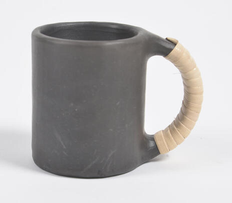 Handcrafted longpi pottery classic tea cup